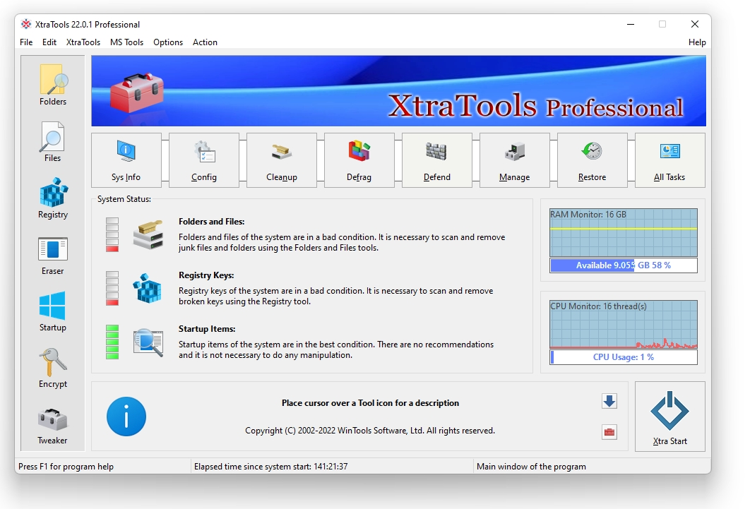 XtraTools Professional x64 screenshot XtraTools Professional x64 screenshot
